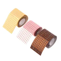 Modern self-adhesive tape consisting of coloured mirrors - discoule style, multiple variants