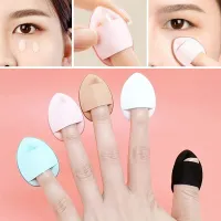 Practical mini sponge for finger to prevent the corrector around the eyes - more variants