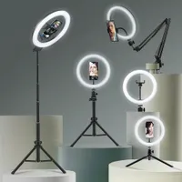Light ring for selfies and photography