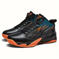 Pánske trendy basketbalové topánky, pohodlné, nenásytné, robustné Sneakers s mäkkou rukávom pre pánske vonkajšie aktivity
