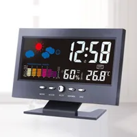 Home weather station with colour display