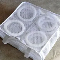 Machine washable net shoe cover