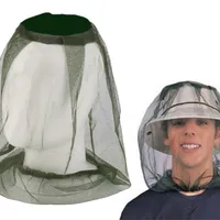 Protective head net against insects