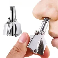 Manual nose hair trimmer