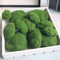 Trendy moss-covered artificial stones - several size variants Yudel