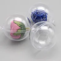 Christmas transparent balls - different sizes