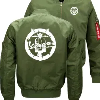 Stylish Vespa Men's Bomber