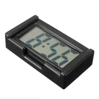 Digital self-adhesive LCD clock