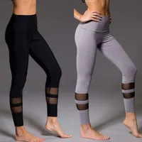 Legging-uri sport pentru femei cu plasă