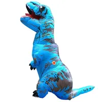 Costume T-Rex gonflable pour adultes jaune Max