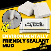 2ks vodotěsný tmel Mud Wall Hole Sealing Glue Air-conditioning Sewer Pipe Filling Hole Mending Sealant Mud Repair Supplies