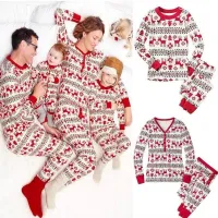 Rodzinna piżama świąteczna Piżama domowa Kombinezon domowy