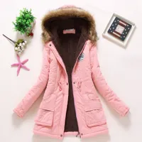 Women's winter jacket with fur SARA