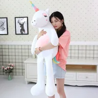 Peluche licorne blanche - plusieurs tailles