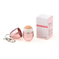 Handy helper against greasy and shiny skin - trendy pink pearl variant