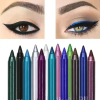 Long-lasting waterproof eye pencil - various colours