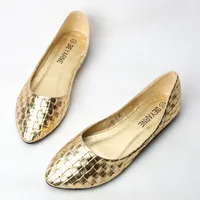 Ballerine da donna in oro