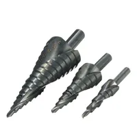 3-part Set of Drills for Metal HSS Cobalt Step Drill Bit 4-32 mm