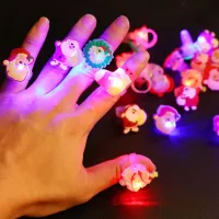 Beautiful LED rings with Christmas motif Adele