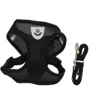 Adjustable chest harness for dogs