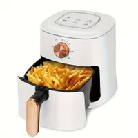 4L fritting pot with touch screen, healthy cooking without oil, one-click control, multifunctional