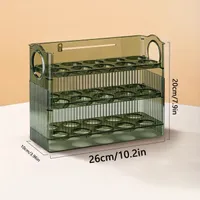 Automatic egg dispenser 3 floors - 30 pcs, storing eggs in cold and freshness