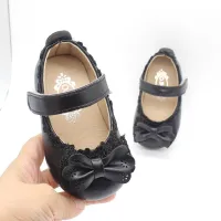 Children's summer sandals for dry zipper with bow