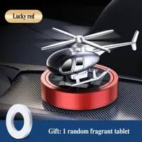 Car Air Freshener Propeller Spin Indoor Perfume Diffusion Decoration Solar Helicopter Shape