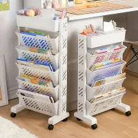 Mobile multi-functional rack for classrooms - Great organization