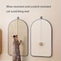 Scissor for cats from sisal - durable, on the wall