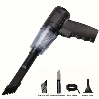 Powerful manual vacuum cleaner 2 in 1 - ideal for both car and home