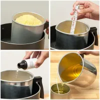 Aluminium melting pot for making candles, soaps and chocolates