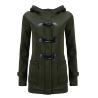 Manteau élégant pour femme avec capuche SAYNOMORE