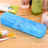 Toothbrush and toothpaste case