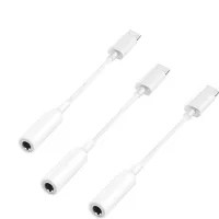 Adaptor USB-C la jack de 3,5 mm, 3 bucăți