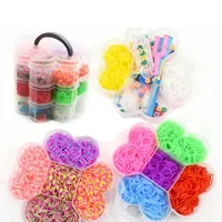Kit for adding new elastics for knitting bracelets