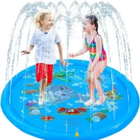 Sprinkler pentru copii în aer liber Splash Pad de 67"