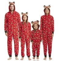 Set de familie pentru Crăciun cu pijamale