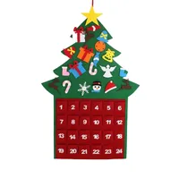 Advent calendar Christmas tree 100 x 67,5 cm