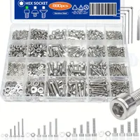 Universal set of nuts and screws - 880 pieces for all your needs