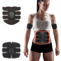 Electric EMS muscle trainer for abdominal and other muscles - stimulator for weight loss.