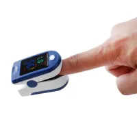 Pulse ox meter for finger (without battery) for home use