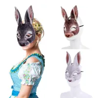 Velikonoční karnevalová maska zajíčka