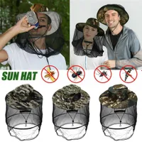 Anti-Mosquito Bug Fly Bee Insect Head Hat Cap Sun protection