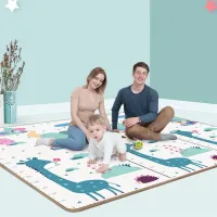 Beautiful children's play pad with pet motifs