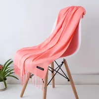 Stylish unisex cashmere scarf - 7 shades of pink
