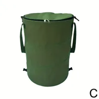 1pcs, Garden Trash Basket Foldable Trash Basket Garden Storage Space Fallen Capacity Bags Storage Oxford Large Canvas Leaves Plevel Outdoor Trash Basket