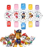 Baby analog watches in color according to heroes fairy tales Paw patrol