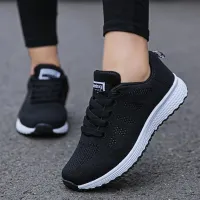 Women's stylish sneakers - orthopaedic shoes