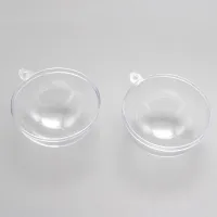 Christmas balls transparent 10 pcs